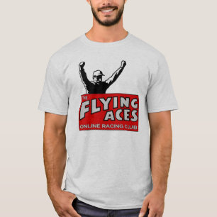 T-shirt de gris d'as de vol