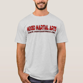 T-shirt de gris de cendre de MIXED MARTIAL ART