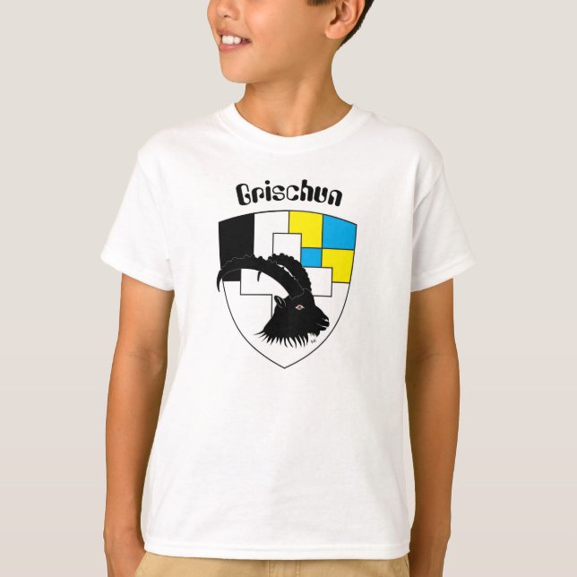 T-shirt de Grischun Svizra (Devant)