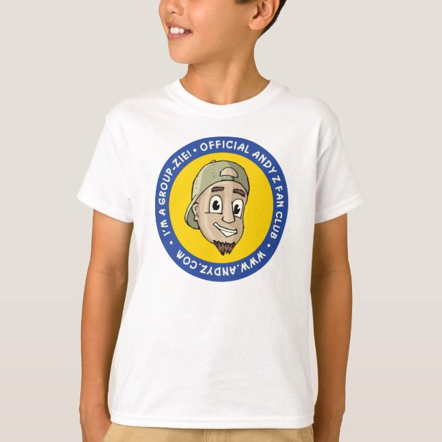 T-shirt de Groupe-Zie d'Andy Z (Devant)