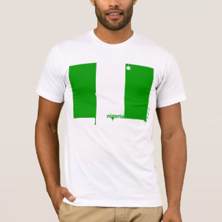 T-shirt de grunge du Nigéria