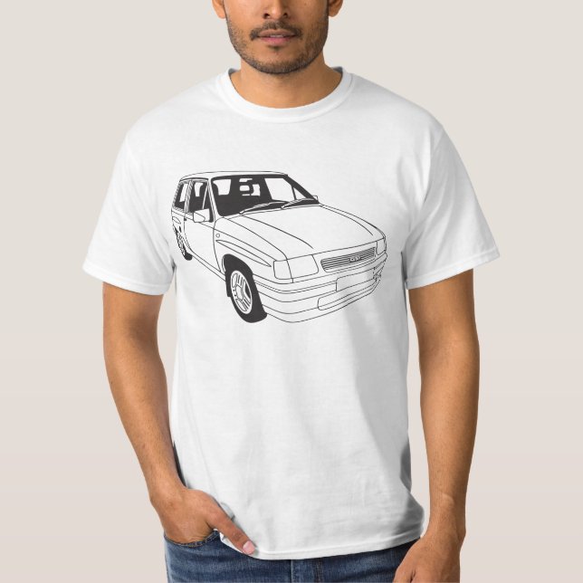T-shirt de GSi de nova de Vauxhall (Devant)