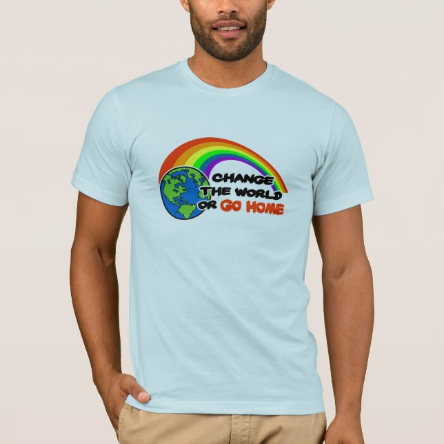 T-shirt de guérisseur du monde (Devant)