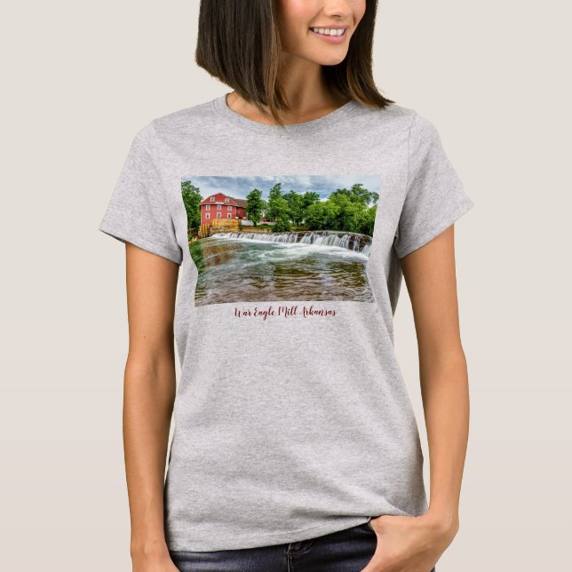 T-Shirt De Guerre Eagle Mill Et Cascade (Devant)