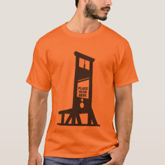 T-shirt de guillotine