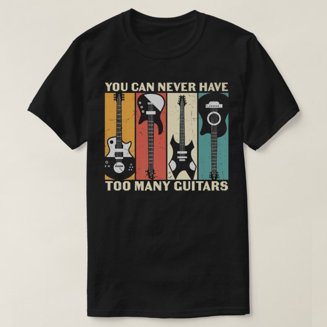 T-shirt de Guitar (Design devant)