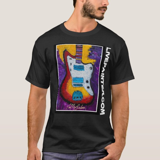 T-SHIRT de guitare de pointe (Devant)