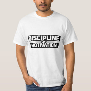 T-Shirt de Gym Discipline Avant Motivation MiT-S
