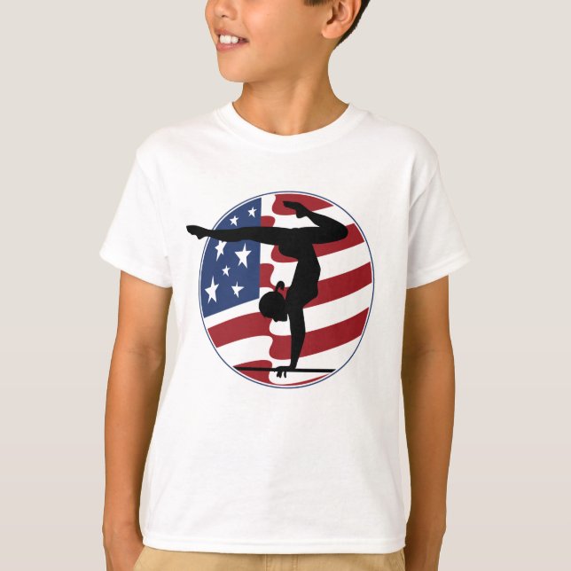 T-shirt de gymnaste des Etats-Unis (Devant)