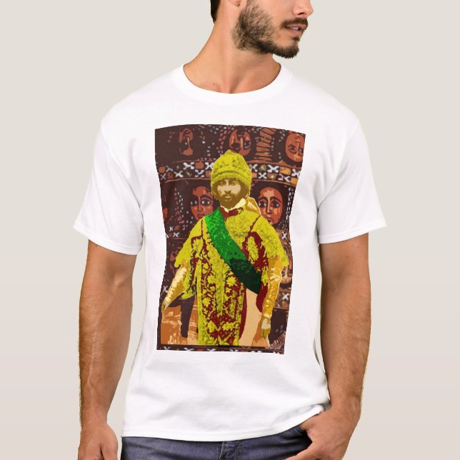 T-shirt de Haile Selassie (Devant)