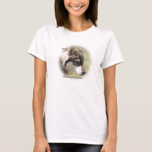 T-shirt de Hanes ComfortSoft® des femmes de loup