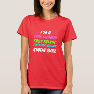 T-shirt de Hanes de Drinkin plutôt des femmes