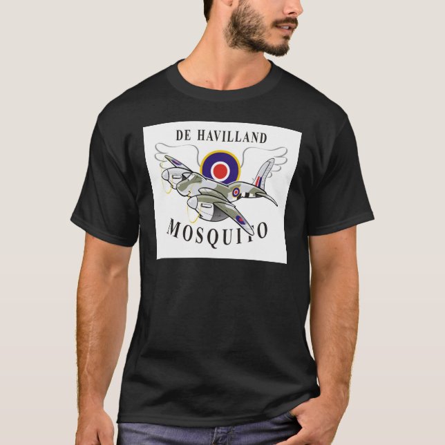 T-shirt de havilland moustique (Devant)