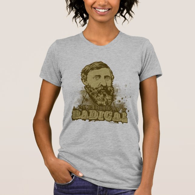 T-shirt de Henry David Thoreau (Devant)