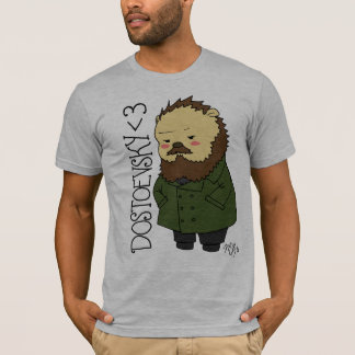 T-shirt de hérisson de Dostoevsky