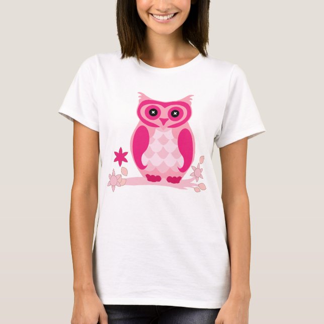 T-shirt de hibou (Devant)