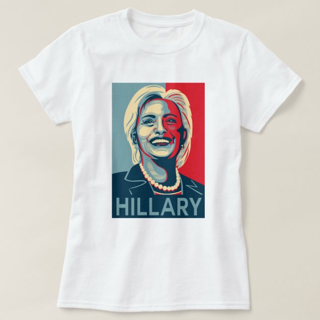 T-shirt de Hillary Clinton (Design devant)