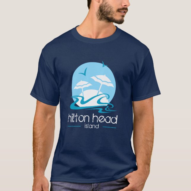 T-shirt de Hilton Head Island (Devant)