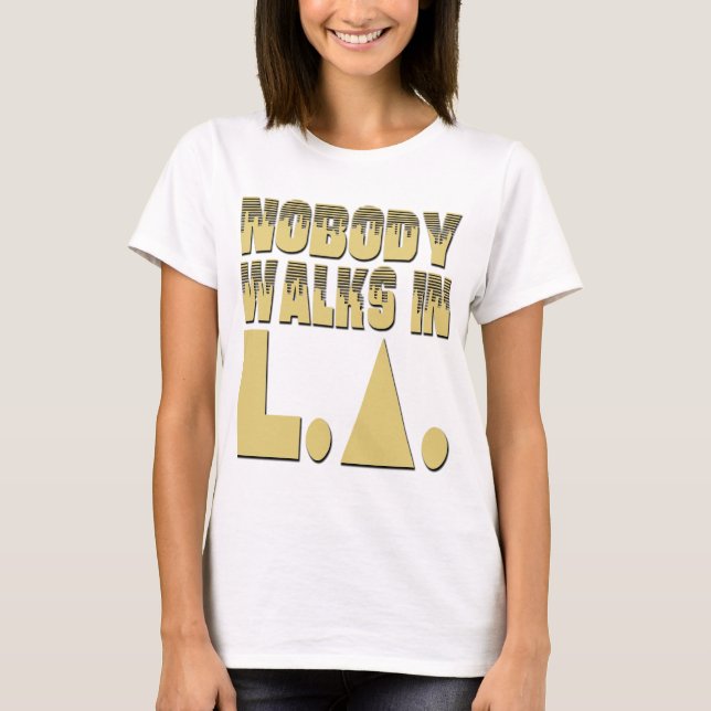 T-shirt de HIP HOP de LA (Devant)