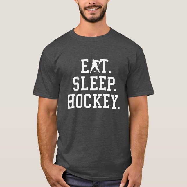 T-shirt de hockey dormant (Devant)