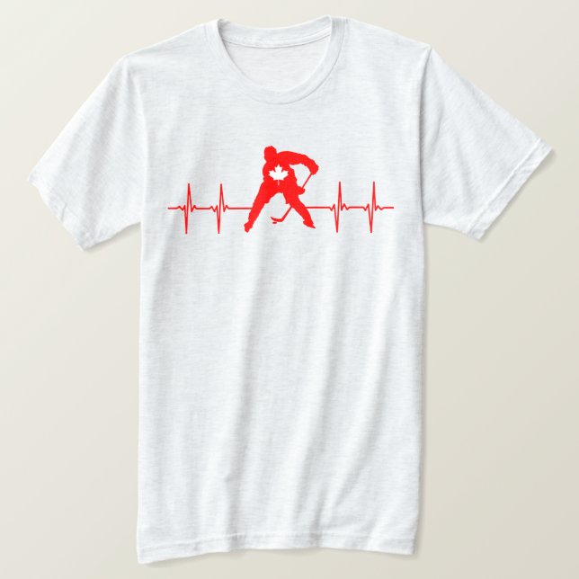 T-shirt de hockey du Canada (Design devant)