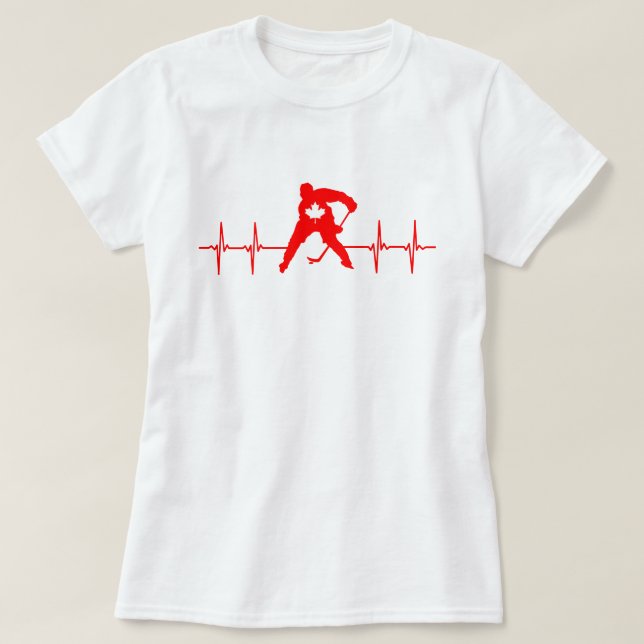 T-shirt de hockey du Canada (Design devant)