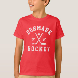 T-shirt de hockey sur glace au Danemark