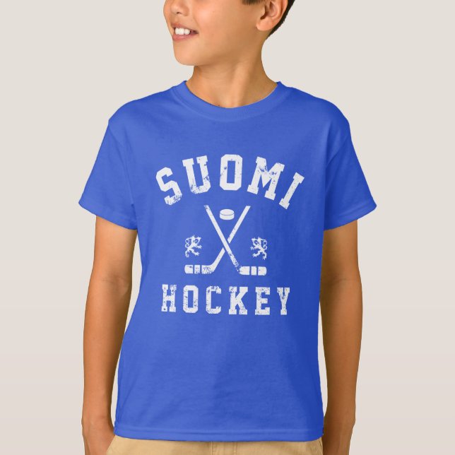 T-shirt de hockey sur glace Suomi (Devant)