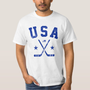 T-Shirt de hockey sur glace USA
