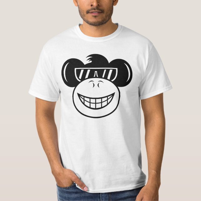 T-shirt de Hodgemonkey (blanc) (Devant)