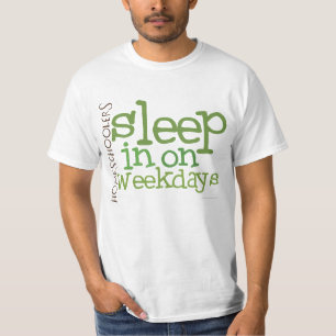 T-shirt de Homeschool de VALEUR : Sommeil dedans