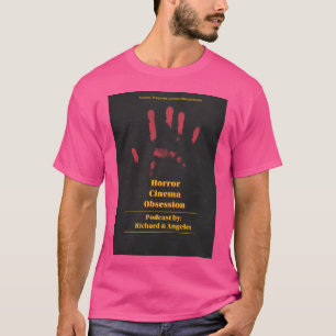 T-shirt De Horror Cinema Obsession Alt Logo