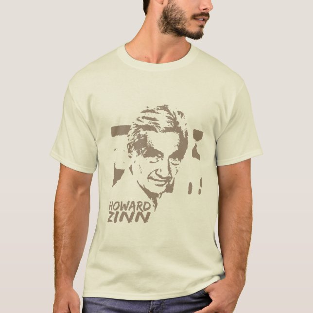 T-shirt de Howard Zinn (Devant)