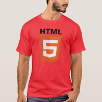 T-shirt de HTML 5