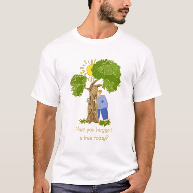 T-shirt de hugger d'arbre (Devant)