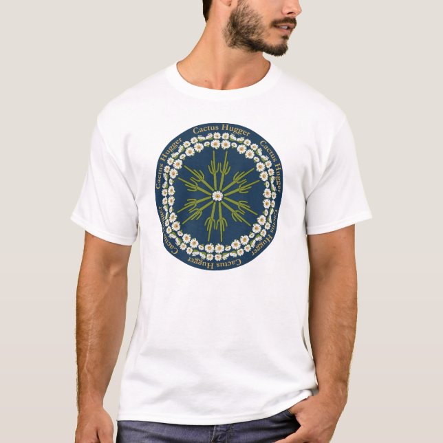 T-shirt de Hugger de cactus de Saguaro (Devant)