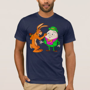 T-shirt de Humpty Dumpty de bande dessinée