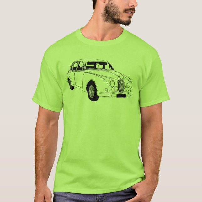 T-shirt de Jaguar Mk2 (Devant)