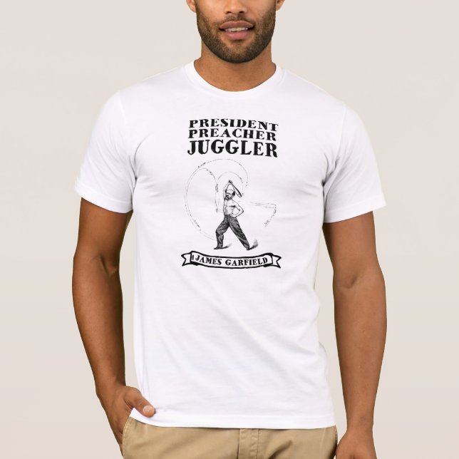 T-shirt de James Garfield (Devant)