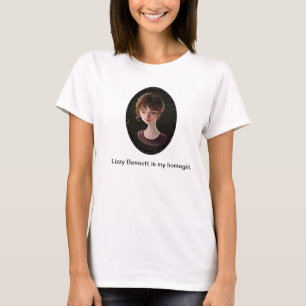 T-shirt de Jane Austen de fierté et de préjudice