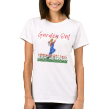 T-shirt de jardinage pour femmes