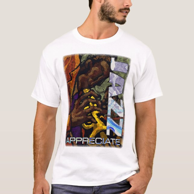 T-shirt de jazz d'EAR2002D (Devant)