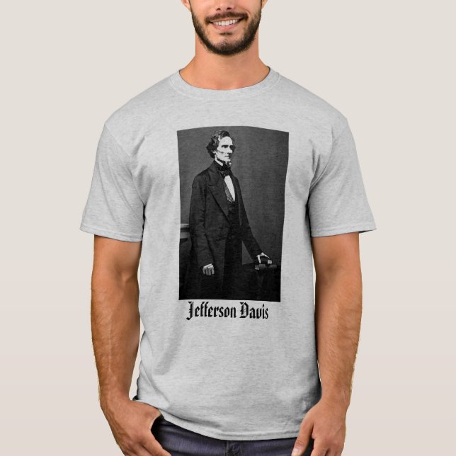 T-shirt de Jefferson Davis (Devant)
