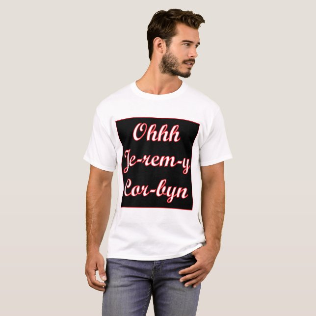 T-shirt de Jeremy Corbyn (Devant entier)