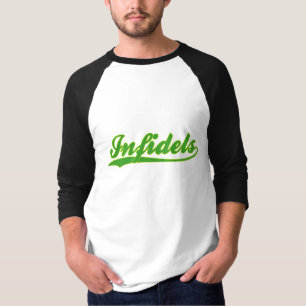 T-shirt de Jersey de base-ball de Faux d'infidèles