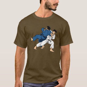 T-shirt de jet de judo