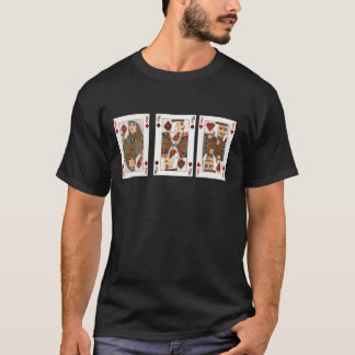 t-shirt de jeu de cartes saoudiennes