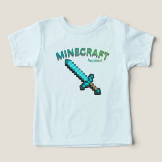 T-Shirt de jeu Minecraft Inspiré par l'épée de pix