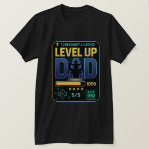 T-Shirt de jeu Niveau Haut Papa   Réalisation déve
