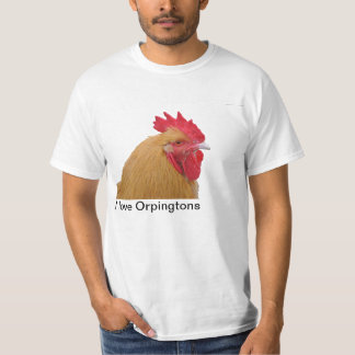 T-shirt de jeune coq d'Orpington
